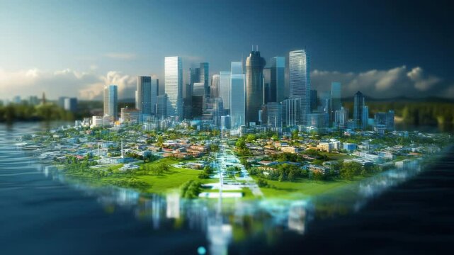 Digital Internet innovation to warn of high tide levels.