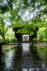 鎌倉2506　妙本寺5　二天門