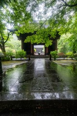 鎌倉2506　妙本寺6　二天門