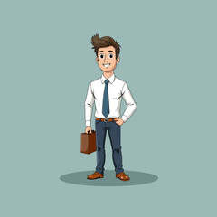 man wearing neat clothes ready to go to the office