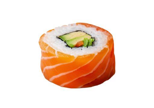 sushi isolated on transparent or white background