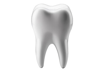 Teeth isolated on transparent or white background