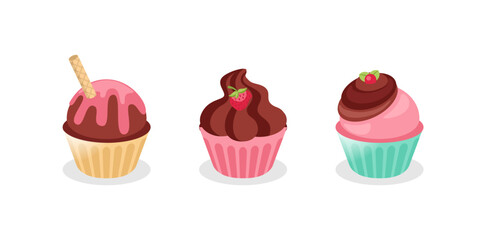 Delicious Dessert Cake Set
