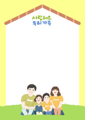 Obraz premium family