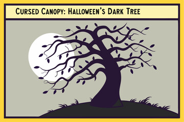 Cursed Canopy: Halloween’s Dark Tree
