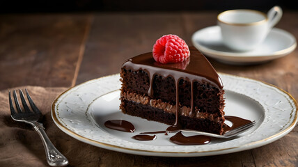 Chocolate Cake With Candle