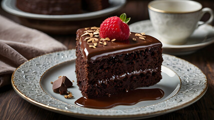 Chocolate Cake With Candle