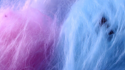 with cotton-candy like texture in pastel colors and gentle swirling patterns