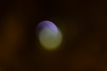 Abstract Background Colored Circles on Black Background	
