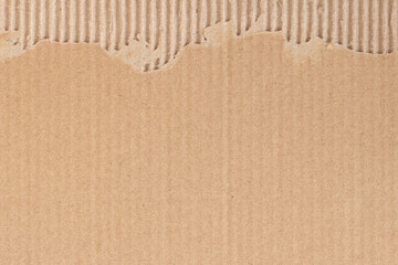 Brown cardboard sheet abstract background, texture of recycle paper box in old vintage pattern with...