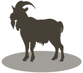 Animal qurban silhouette 12