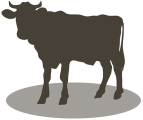 Animal qurban silhouette 4