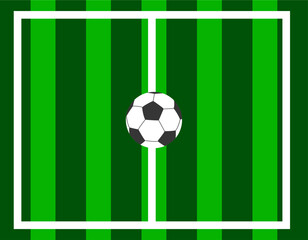 Obraz premium football vector design concept
