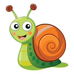 snail cartoon character
