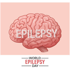World brain tumor day Awareness Month background template illustration.