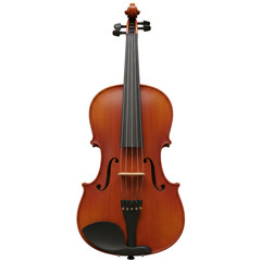 Obraz premium Classic violin image isolated on transparent background