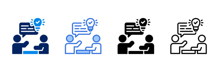 Suggestion  Icon Set Different Style Collection 