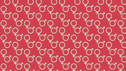 Vector seamless ASTROLOGY pattern design