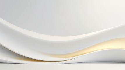 Free abstract white background minimal futuristic architectural space with gold lighting background wallpaper