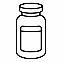 bottle of medicine