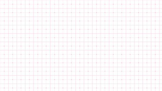 ピンク色の方眼紙のようなシームレスな模様の背景素材（アスペクト比16:9）