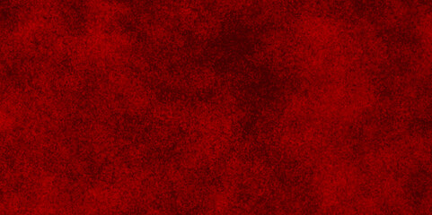 Abstract red grunge natural smooth cement concrete floor and plaster dirty wall background texture. red marble texture and red paper texture. plastered long panoramic concrete wall background.