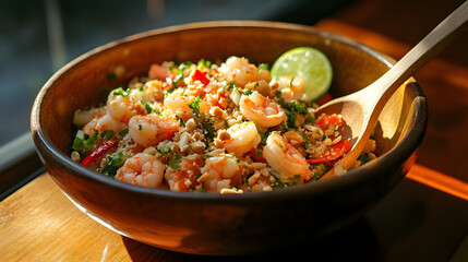 food, vegetable, meal, pan, meat, dish, dinner, cooking, chicken, cuisine, healthy, lunch, pepper, rice, onion, vegetables, fried, green, delicious, hot, paella, seafood, tomato, plate, sauce