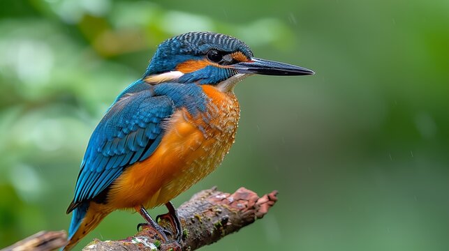 Kingfisher, Alcedo atthis  HD 8k wallpaper photographic image
