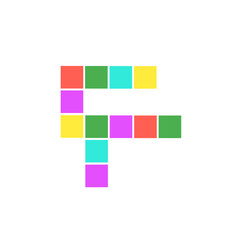 colorful crossword puzzle box