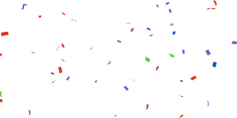 PNG Multi Color Confetti - Party Poper On Transparent Background