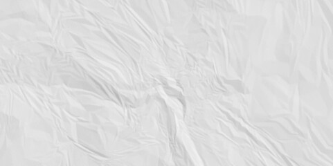 White crumpled recycled craft paper texture background. Abstract blank background with space paper for text. Newspaper material wrinkled rough canvas paper texture.	
