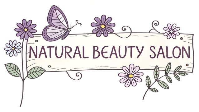 Hand drawn beauty salon banner
 - Powered by Adobe