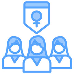 College Sorority Icon