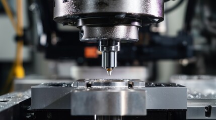 Precision Machining Process with Advanced Tools and Technology in Action