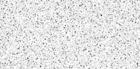 Seamless pattern of terrazzo flooring composed of pieces granite quartz texture. Realistic pattern of mosaic floor with natural stones background. Old grunge black texture.	
