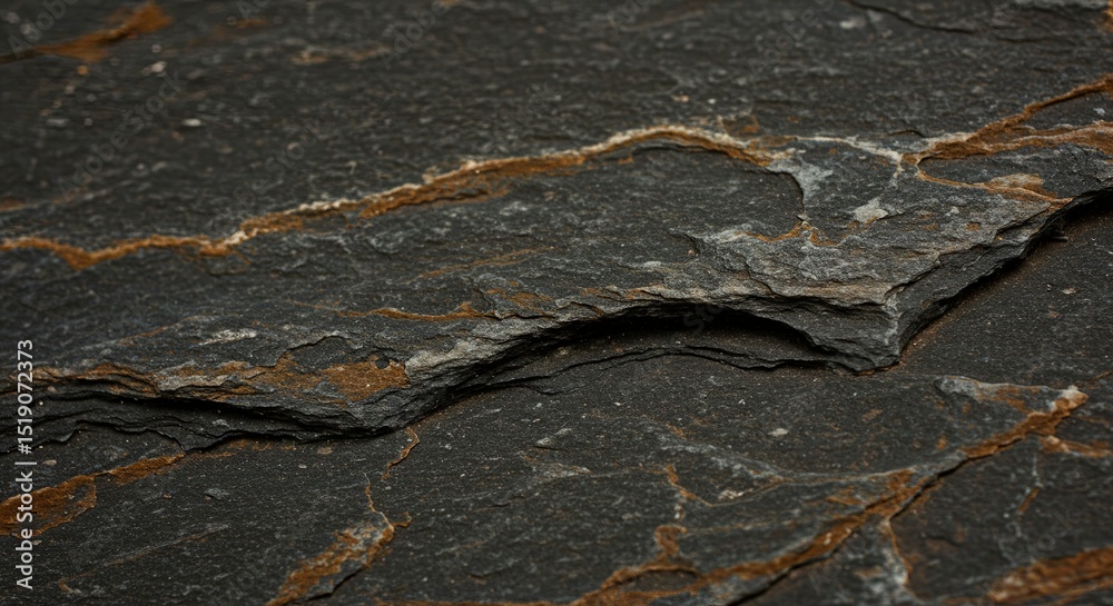 Poster a close up of a rock with a lot of texture and a few cracks