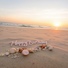  Coastal Birthday Celebration, Golden Sunset Vibes