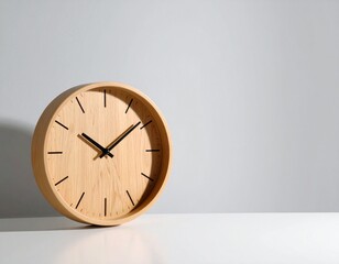 old clock isolated on white