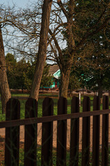 old wooden bridge