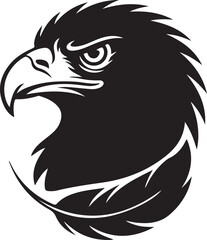 eagle head vector illustration