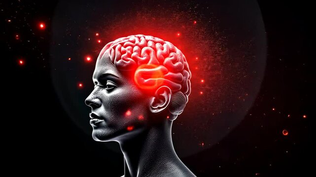 Memory brain, cognitive function, neural activity. Brain health. Synapses fire during intense cognition. Neurons transmit electrical signals. Cognitive decline affects mental capacity.