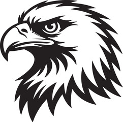 eagle head vector
