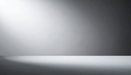 Monochrome Gradient Backdrop With Dramatic Grain Texture and Bright Spotlight Lighting for Minimalist Product Display