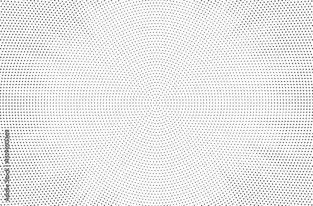 Aufkleber Halftone gradient sun rays pattern. Abstract halftone vector dots background. monochrome dots pattern. Vector background in comic book style with sunburst rays and halftone. Retro pop art design.