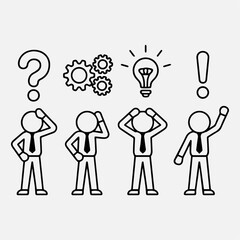 Planning concept clipart