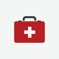 Obraz premium Get professional and scalable Fast Aid Kit Vector files for your medical designs. Perfect for health apps, emergency posters, and more. Free & premium options available.