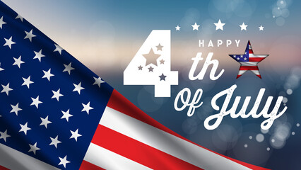 Happy 4th of July Background