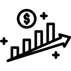Profit Chart Line Icon