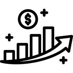 Profit Chart Line Icon