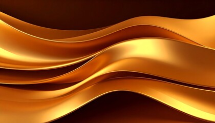 Obraz premium abstract golden wave background